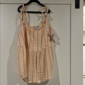 Old Navy Babydoll Tank XL NWT